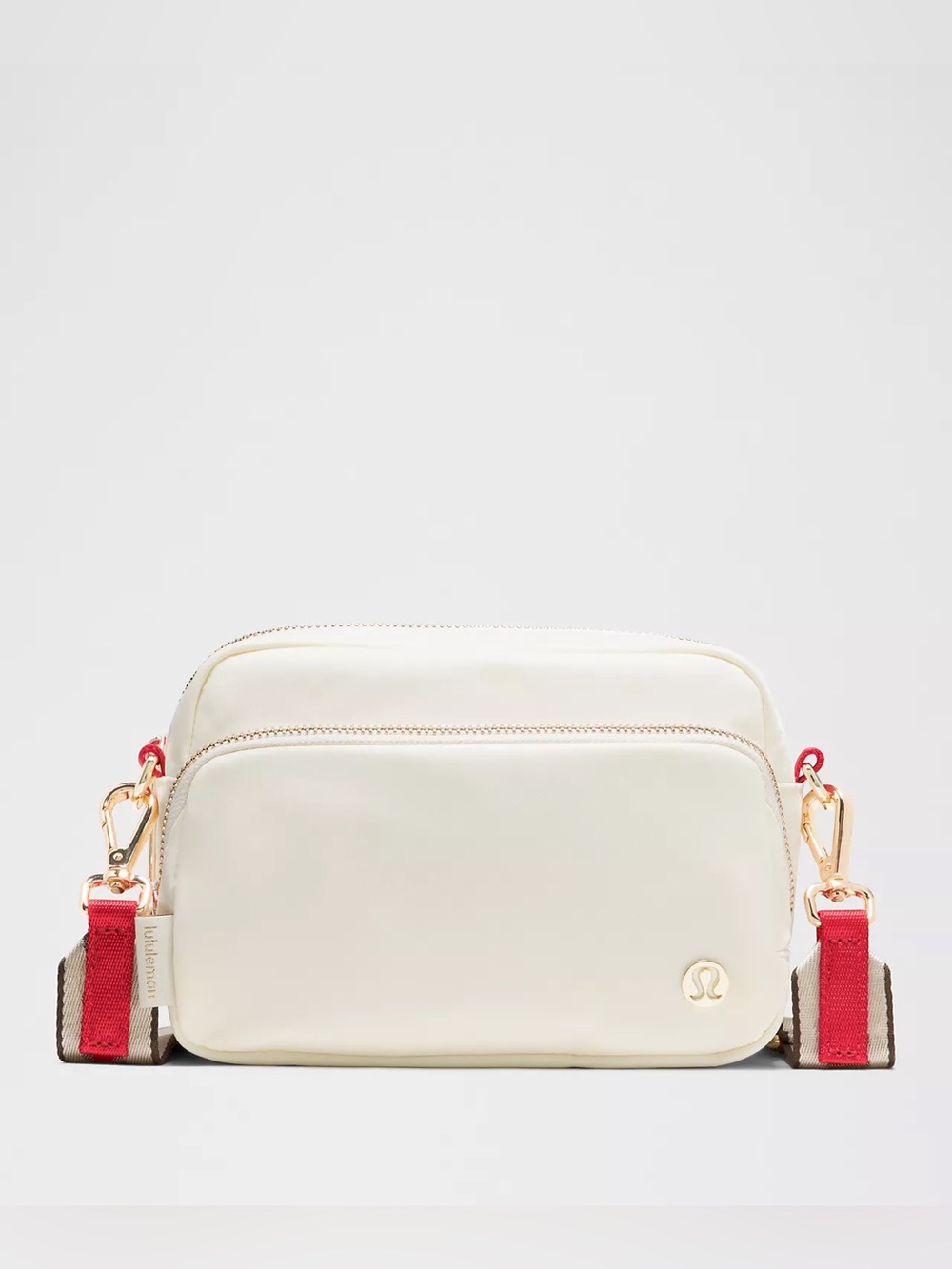 LuluLemon Everywhere Crossbody 2L in Coconut Ivory/Oxford Red/Walnut Crunch/Gold - Picture 7 of 7